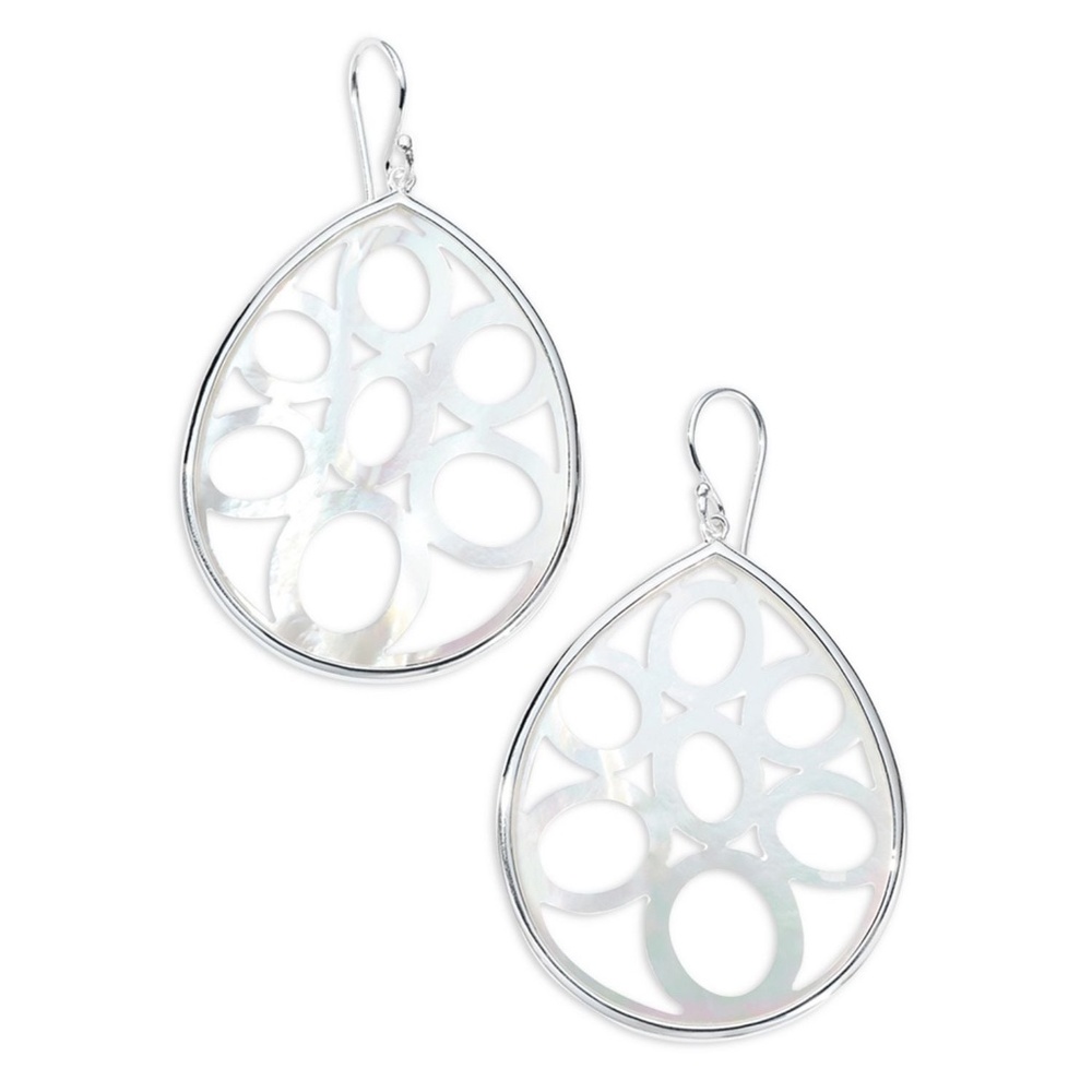 IPPOLITA Rock Candy Mosaic Mother-of-Pearl Teardrop Earrings Sterling Silver